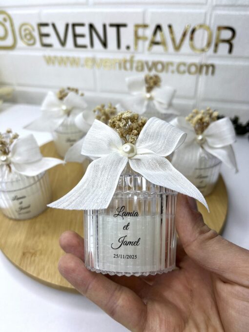 Bougie Ronde Cadeau de Mariage