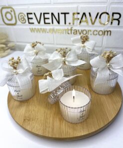 Bougie Ronde Cadeau de Mariage