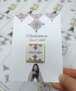 Carte Chocolat et Henné Rouge