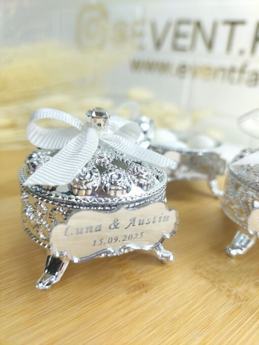 Boîte à Bonbons en Argent