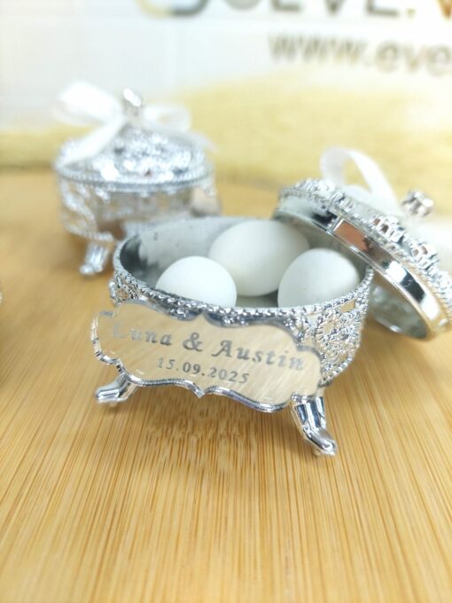 Boîte à Bonbons en Argent