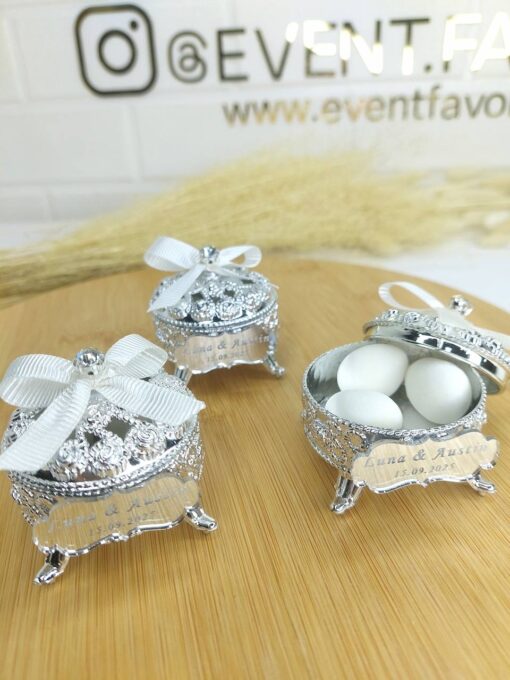 Boîte à Bonbons en Argent
