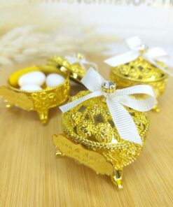 Boîte à Bonbons en Doré