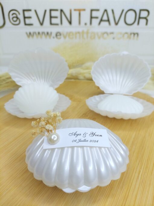 Bougie Cadeau de Coquille Huître