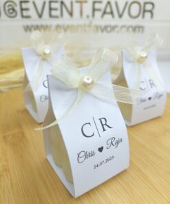 Bougie Personnalisée en Papier Texturé