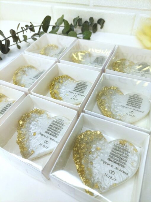 Coffret Magnet Coeur Personnalisable