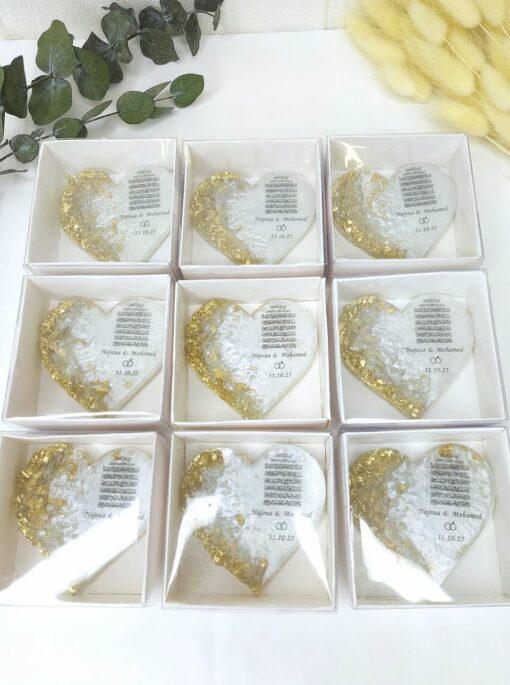 Coffret Magnet Coeur Personnalisable