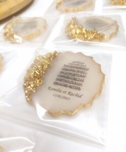 Nouvel Aimant Èpoxy Doré Brillant