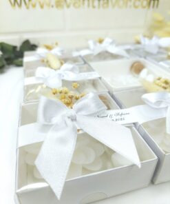 Blanc Coffret Bougies et Bonbons