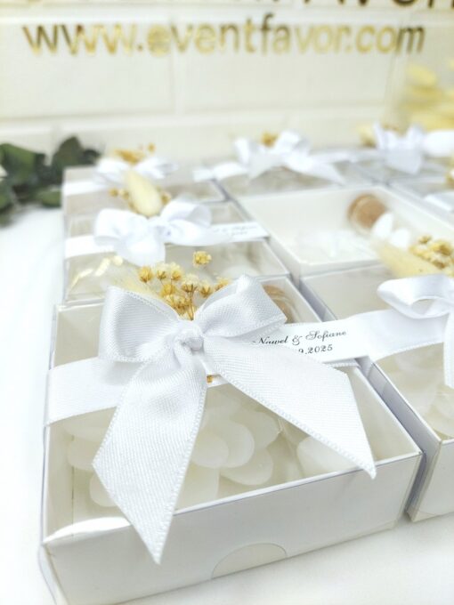 Blanc Coffret Bougies et Bonbons