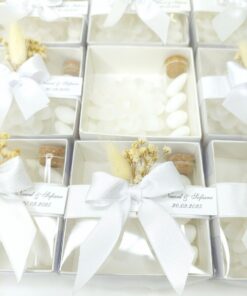Blanc Coffret Bougies et Bonbons