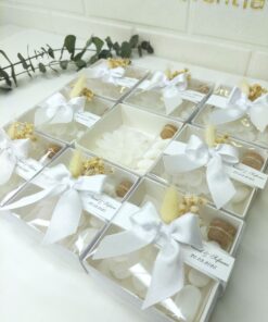 Blanc Coffret Bougies et Bonbons