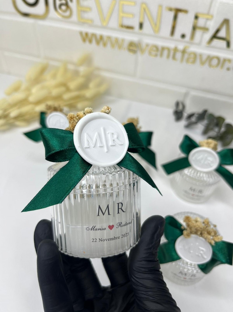 Bougie Personnalisable Mariage
