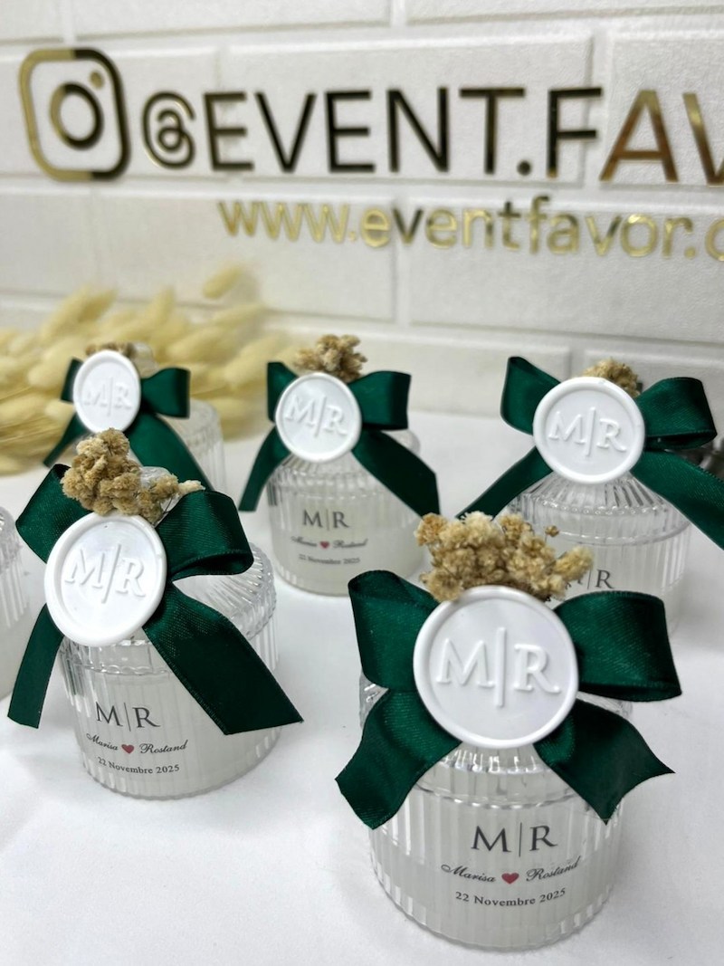 Bougie Personnalisable Mariage