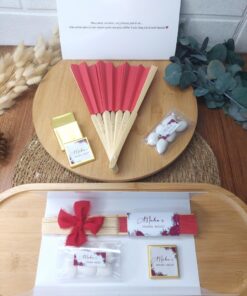 Ensemble Éventail Mariage
