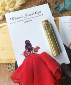 Henné Et Mouchoir Rouge