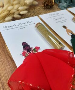 Henné Et Mouchoir Rouge